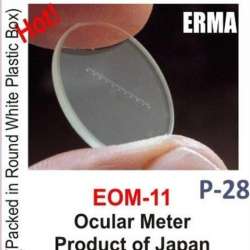 Ocular Micrometer Model : EOM-11, Erma/Japan   