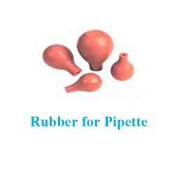 Rubber for Pipette