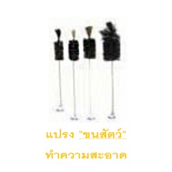 แปรง ”ขนสัตว์” ทำความสะอาด