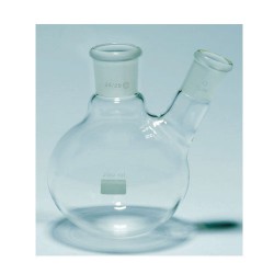 Round / Flat bottom flask 2-neaks (Angled)