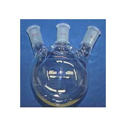 Round / Flat bottom flask 3-neaks (Angled) 0