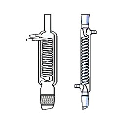 Graham coil condenser with ground joint 0