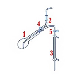 Semi-Micro Kjeldahl apparatus complete set 50 ml