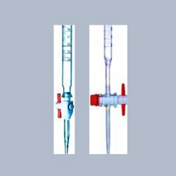 Burette glass class A PTFE stopcock