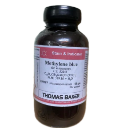 Methylene blue for microscopy (100 กรัม/ขวด) ยี่ห้อ Thomas Baker 0